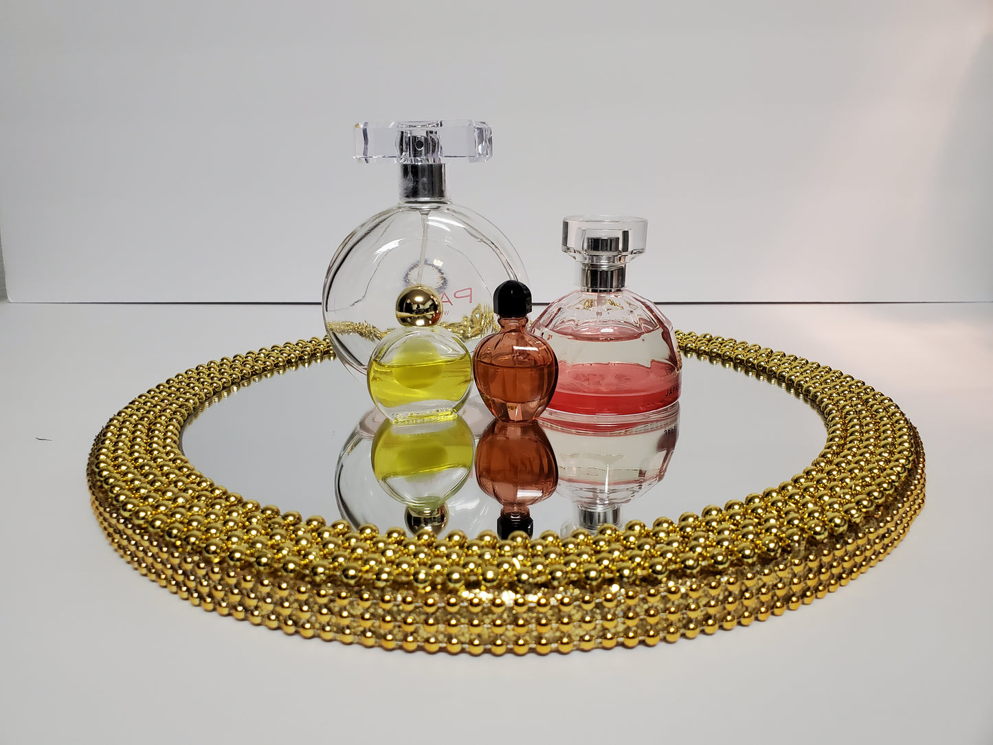 Mirrored Vanity Organizer