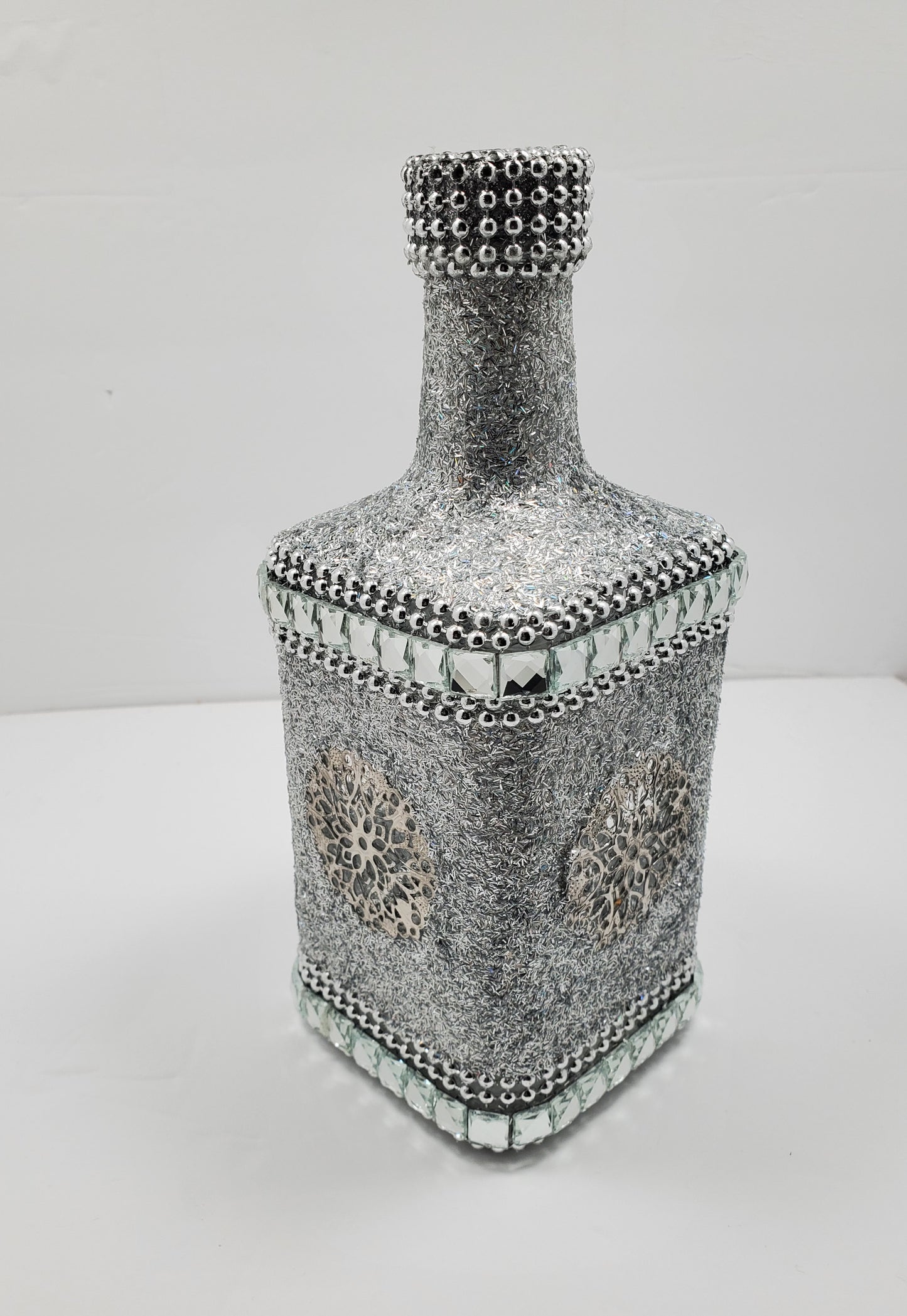 Dazzling Recycled Wine Bottles.