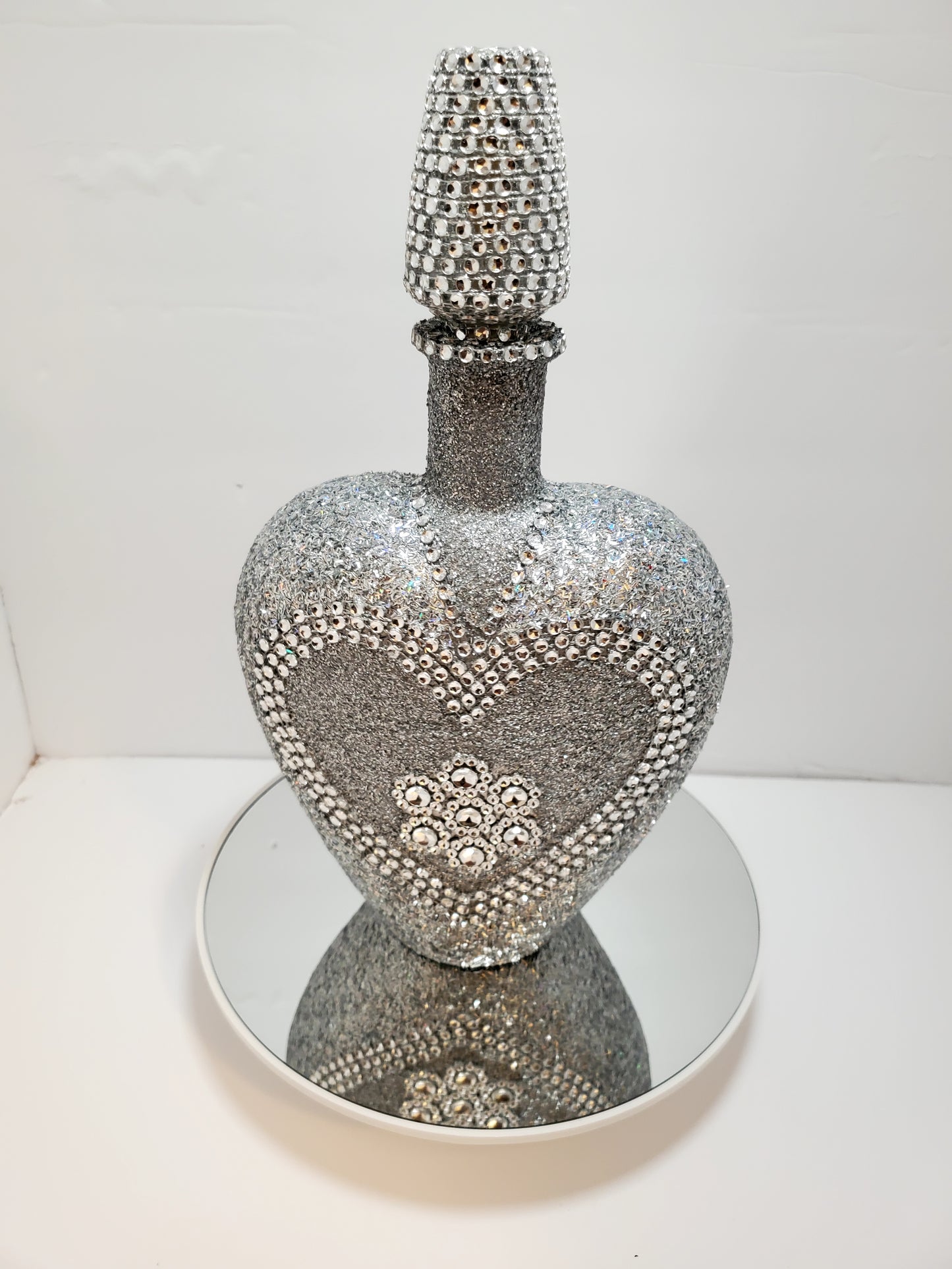 Dazzling Recycled Wine Bottles.