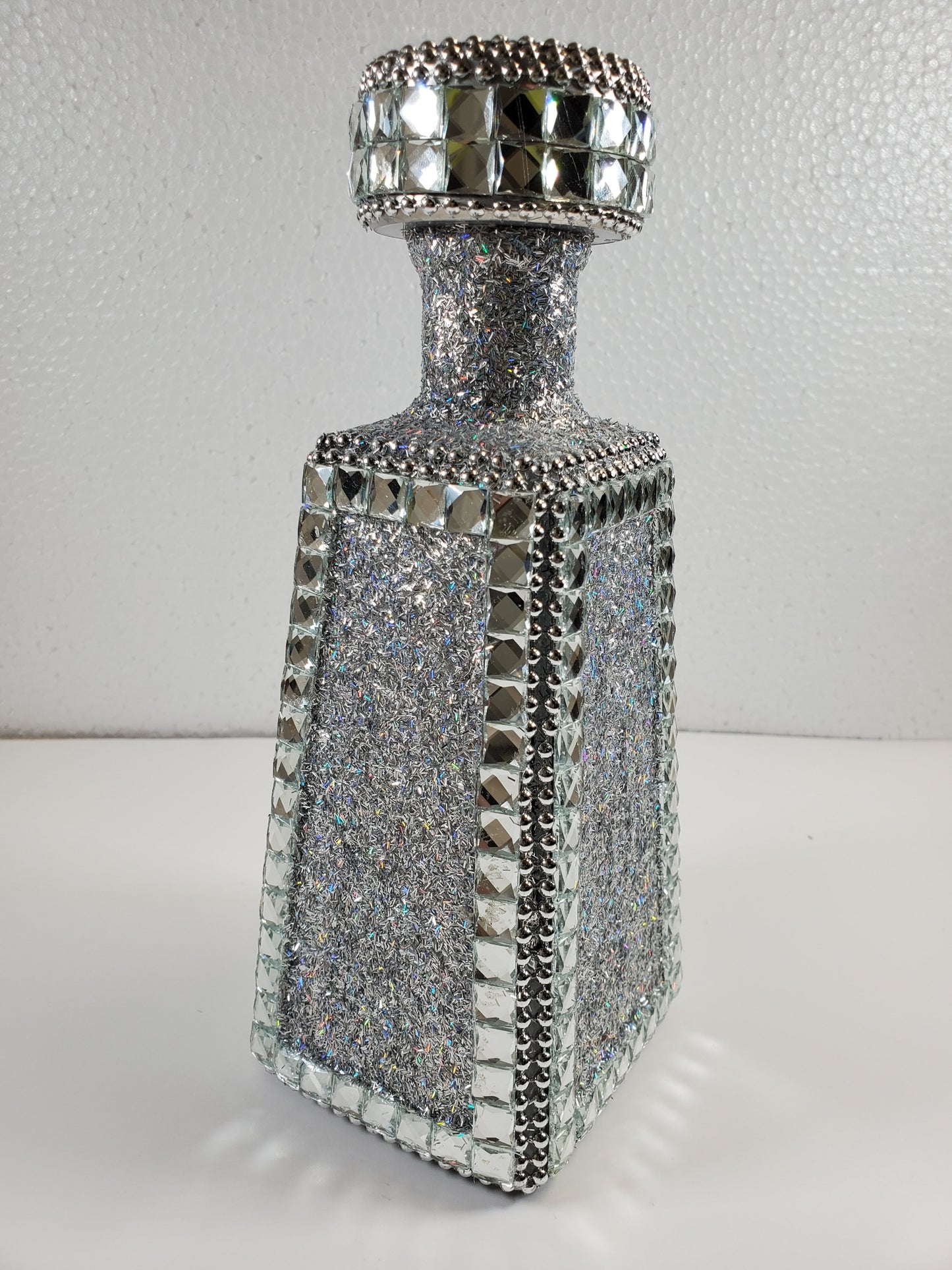 Dazzling Recycled Wine Bottles.