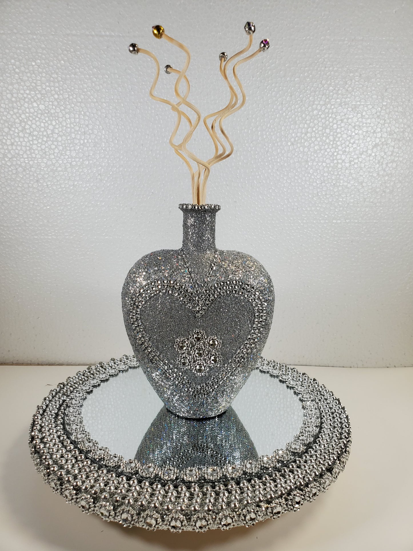 Dazzling Recycled Wine Bottles.