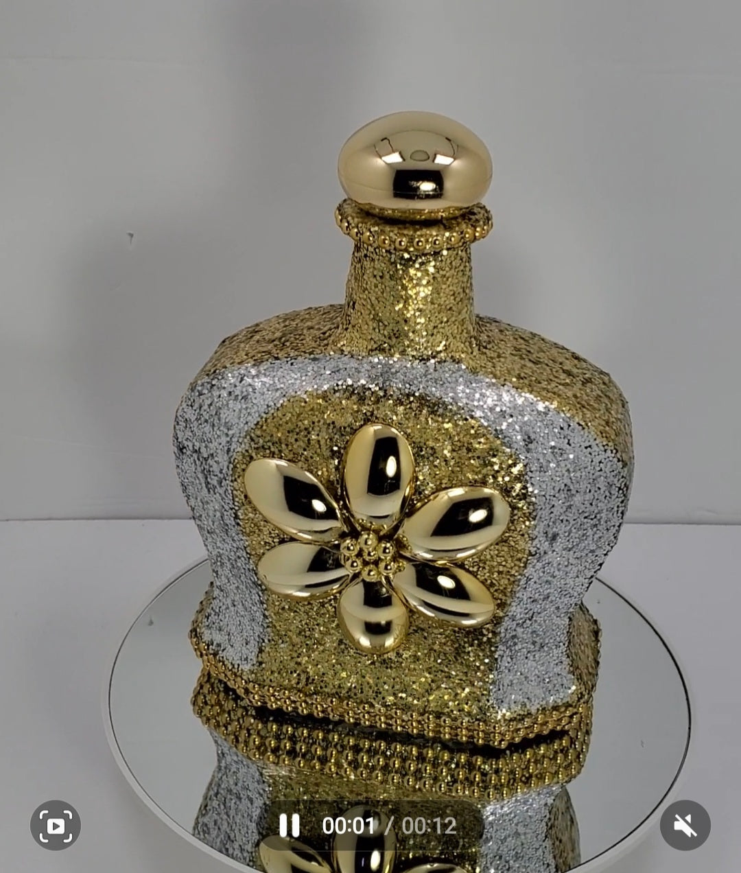 Dazzling Recycled Wine Bottles.