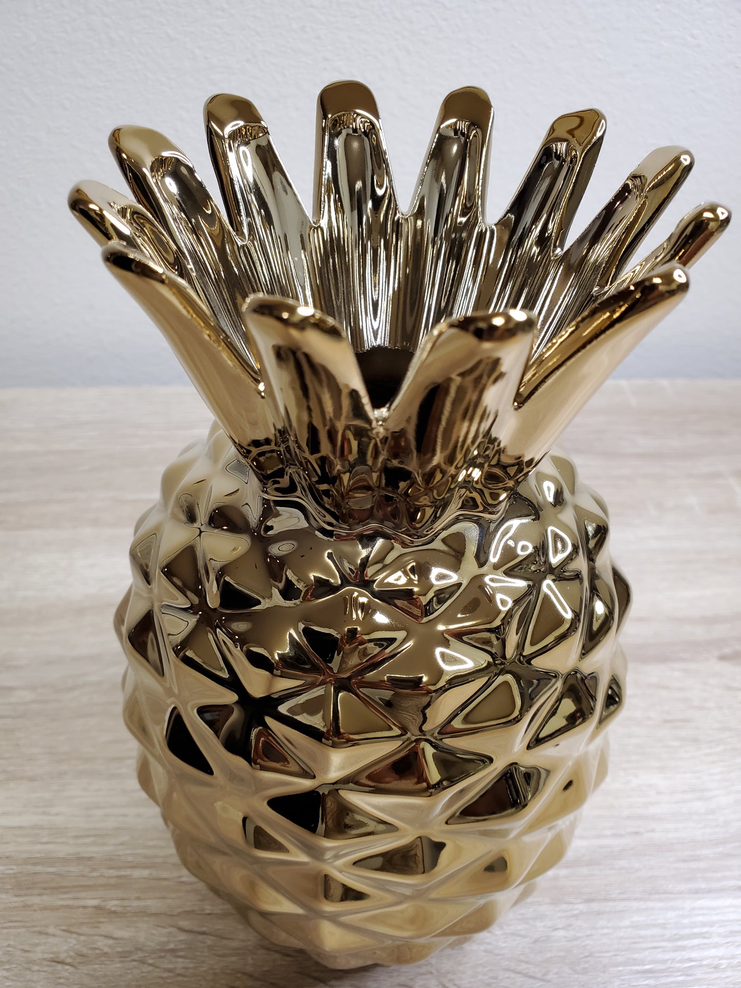 Gold Pineapple Vase