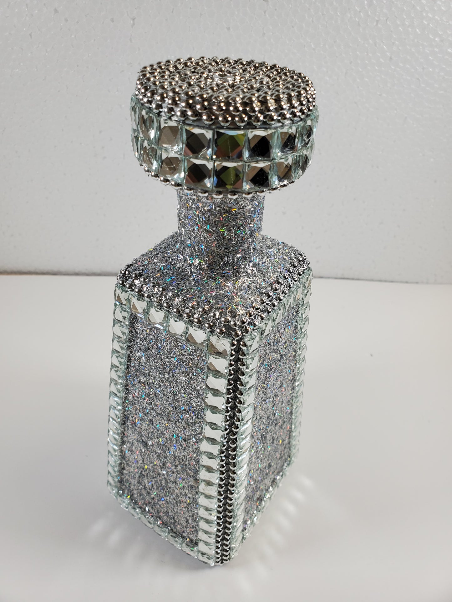 Dazzling Recycled Wine Bottles.