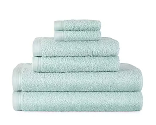 Home Expression 6PC Luxury Bath Towel Set
